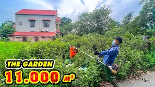 70 Households Surrounded by 11,000m2 Abandoned Garden. We Clean Surprise and Amaze | Clean EP.15