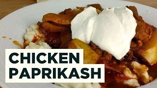 How to Cook Chicken Paprikash - Hungarian Paprikás Csirke Recipe