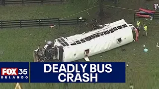 Florida bus crash: 8 dead, 43 hurt after bus filled with workers overturns in Marion County, FHP say