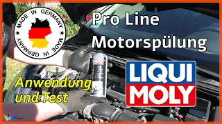 Liqui Moly Pro Line Motorspülung im Test. Funktioniert das?