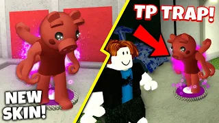 NEW PIGGY TELEPORT TRAP + SKINS.. (Roblox)