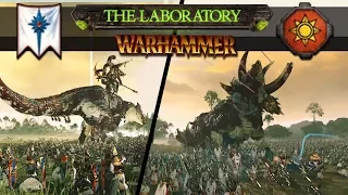 Total War: Warhammer 2 - Hunting Godzilla Sized Dinosaurs (The Laboratory)