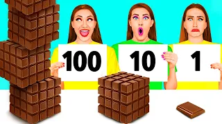 100 Слоев еды Челлендж | Война пранков от RaPaPa Challenge