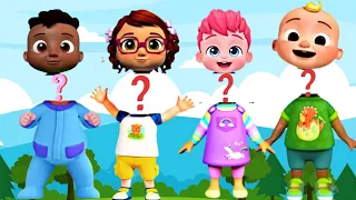 Find Cocomelon characters / JJ, Joãzinho, bebefinn / Nursery rhymes & kids songs for kids