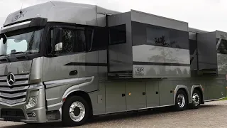 Größte Wohnmobile Europas: STX 2021 - 3 Slideouts Mercedes Benz Actros 2021 Motorhome