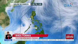 PAGASA: LPA sa Pacific Ocean, posibleng pumasok ng PAR sa susunod na 2-3 araw;... | UB