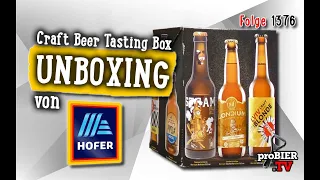 UNBOXING | HOFER Craft Beer Tasting Box | Craft Bier Video #1376