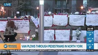 Memorial grows at Yonge and Finch following van attack