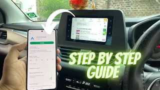 How to connect ANDROID AUTO WIRELESSLY to SMARTPRO STUDIO in MARUTI SUZUKI CARS - fronx delta plus