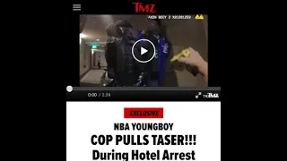 NBA Youngboy Almost Tasered In The D*ck & Balls By Police😲