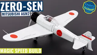 ZERO SEN - Mitsubishi A6M2 - COBI 5729 (Speed Build Review)