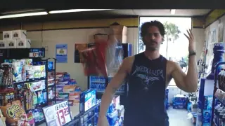 Magic Mike XXL, Richie gas station scene