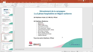 Webinaire "Vaccination contre la COVID-19 - La vaccination du personnel et l'hésitation vaccinale"