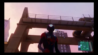 How to Find Crate CRANE PUZZLE Robbers Target Local Business Spider Man Miles Morales Guide