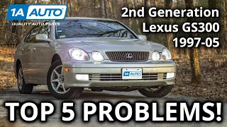 Top 5 Problems Lexus GS300 Sedan 2nd Gen 1997-05