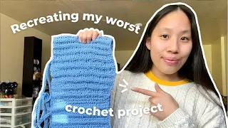 recreating one of my worst crochet projects (featuring VIVAIA)