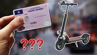 Kell jogsi az elektromos rollerhez? | EGOWAY