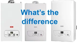 BAXI 600, BAXI 800 AND MAIN ECO COMPACT, A review to find out what is the difference between them.
