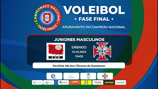 CV OEIRAS x ALA GONDOMAR - FASE FINAL JUNIORES "A" MASCULINOS 2023