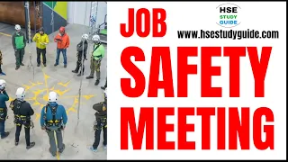 Job Safety Meeting @hsestudyguide