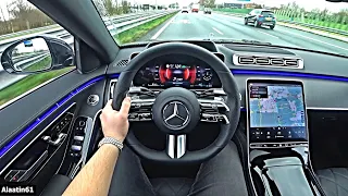 The Mercedes S Class 2024 TOP POV Test Drive