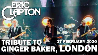 Eric Clapton Tribute To Ginger Baker - HIGHLIGHTS