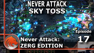 StarCraft 2: One Base Lurker Drops! - Never Attack to Grandmaster ZERG Edition