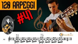 Mauro Giuliani - 120 Arpeggi dall'Op.1 per chitarra // Daniele Mirabello 🎸 #41