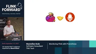 Monitoring Flink with Prometheus -  Maximilian Bode