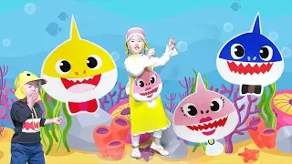 아기상어 체조 상어가족 체조 BABY SHARK DANCE CHALLENGE | 핑크퐁 |잼키즈TV