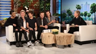 One Direction Catches Up with Ellen