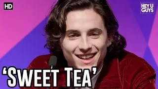 Timothée Chalamet on his new 'Sweet Tea' Nickname | Call Me By Your Name