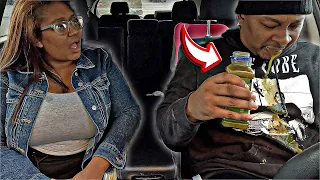 FAKE SPONSORSHIP PRANK ON MY HUSBAND! *GROSS DRINK*🤮