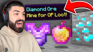 Minecraft მაგრამ დაიმონდი OP ITEMS გვაძლევს! Minecraft, But Ores Drop OP Items..