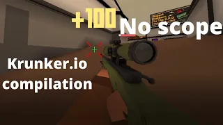 Krunker.io submachine gun and sniper kill compilation!