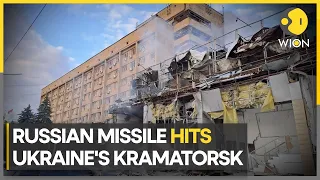 Ukraine war: 4 killed, 42 injured in Russian missile strike on Kramatorsk | WION