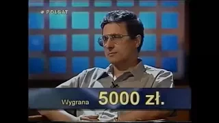 Życiowa szansa - fragment teleturnieju z czerwca 2000 roku.