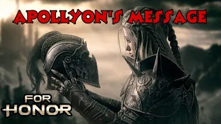 Apollyon's Message - For Honor