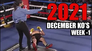 MMA & Boxing Knockouts I December 2021 Week 1