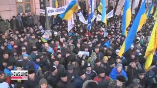 Former Ukrainian presidents support anti-government protests