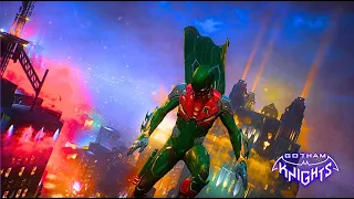 Gotham Knights PS5 | Robin Free Roam | Advanced Stealth and Combat Gameplay | Metal Transmog Suit