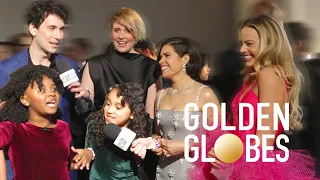 Recess Therapy at the Golden Globes | Billie Eilish, Issa Rae, Margot Robbie and more