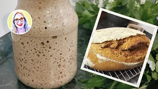 Sauerteig endlich meistern: Dein EINFACHER Weg zum Anstellgut und hausgemachtem Brot! 🏡🍞