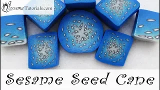 Easy Polymer Clay Cane: Sesame Seed Cane Tutorial