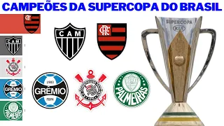 Campeões da Supercopa do Brasil (1990 - 2023)