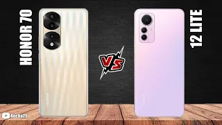 Honor 70 vs Xiaomi 12 Lite