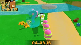 SBA SPEEDRUN EGG HUNT IN TURTLE VILLAGE SUPER BEAR ADVENTURE