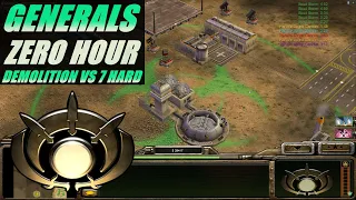 C&C Generals Zero Hour GLA Demolition 1 vs 7 Hard armies ( Twilight Flame )