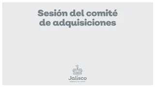 20/05/24 Sesión del Comité de Adquisiciones