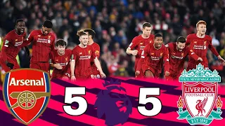 Liverpool 5-5 Arsenal (5-4 on pens) ⚫ Carabao Cup - Round of 16 ⚫ Goals x Highlights